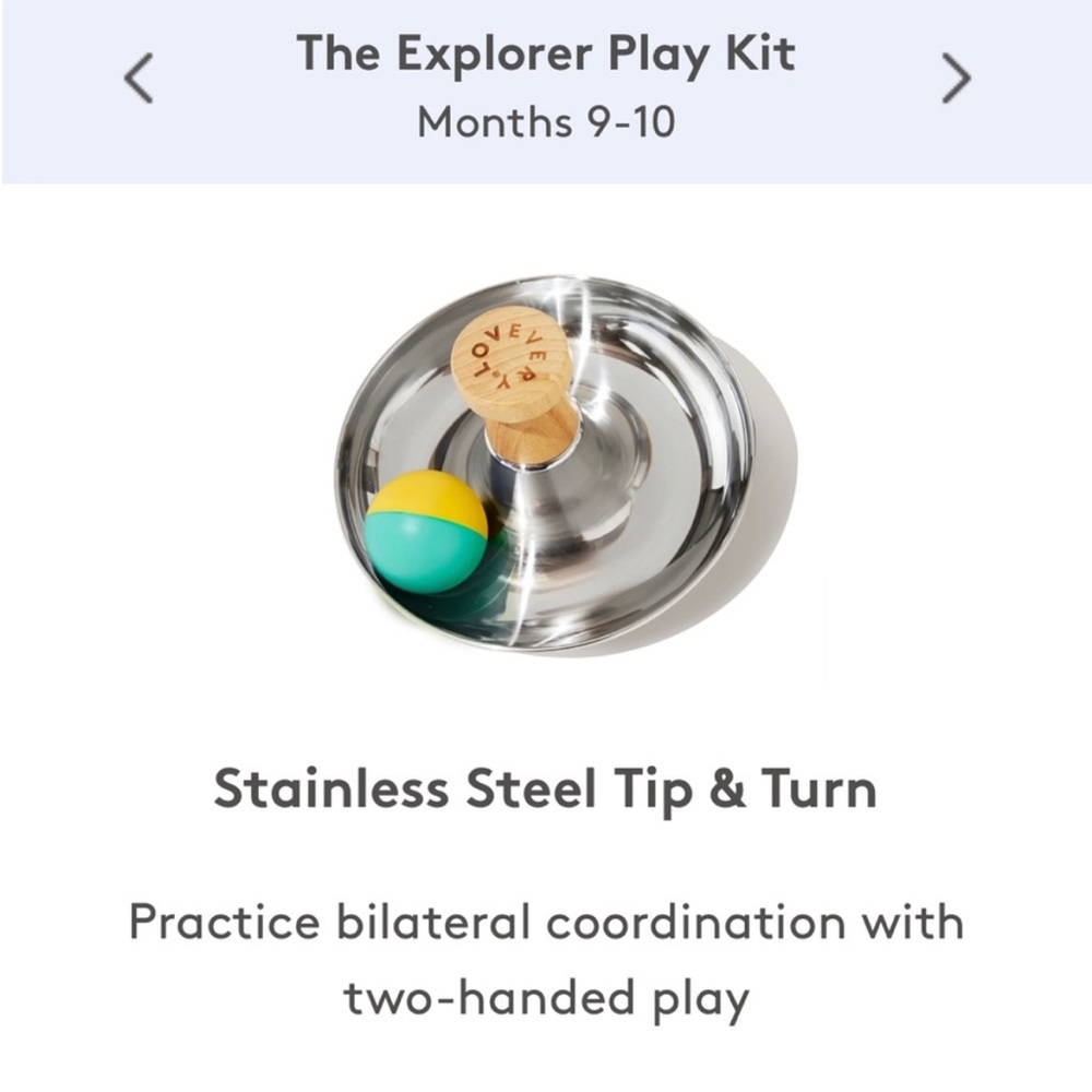 LOVEVERY Stainless Steel Tip & Turn